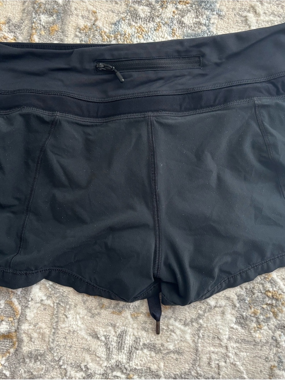 lululemon athletica Black Women's Running Shorts